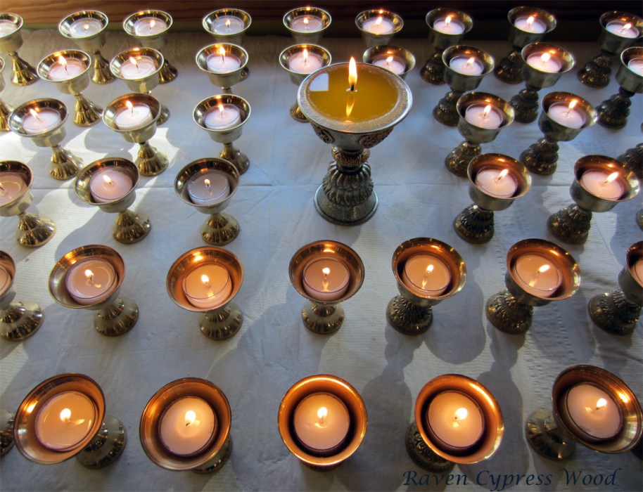 candles at ceremony smaller with credit