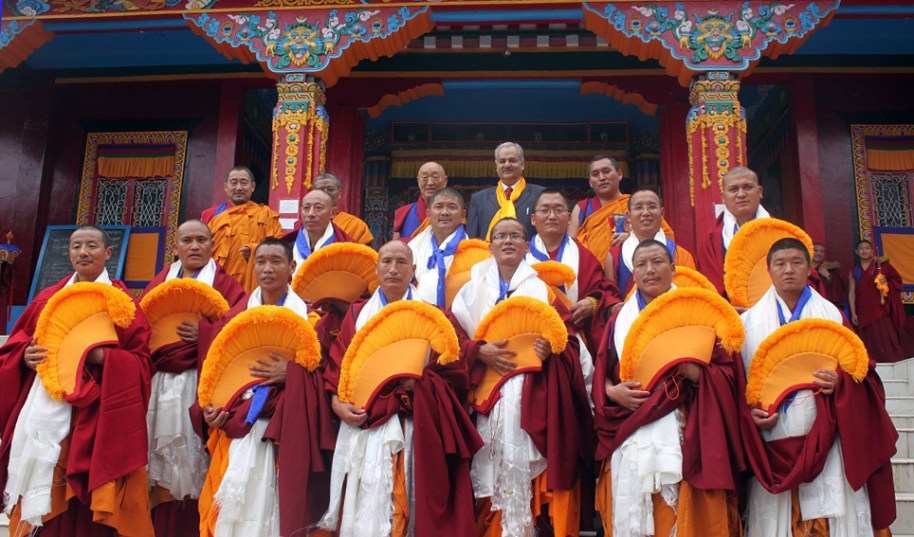 new geshes at menri 2014