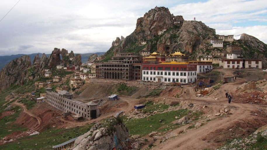 Khyungpo Riwo Tsedrug Bon Monastary in Khyungpo