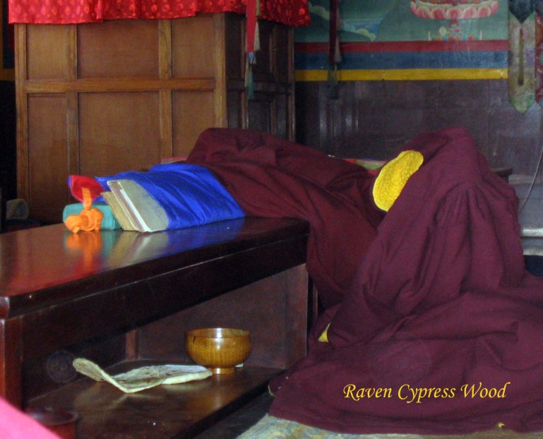 monks seat with name